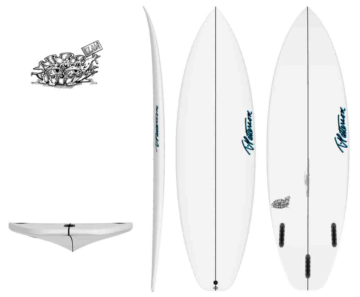 T.Patterson Surfboards リペア20%OFFのアフターケア＋全国送料無料 